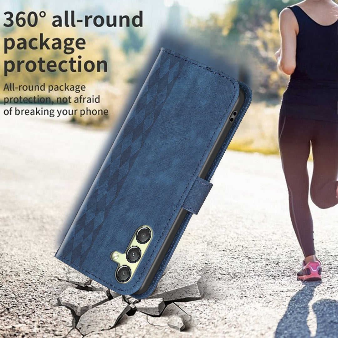 Til Samsung Galaxy A25 5G trykt mønster PU læder telefon etui Mobiltelefon cover Stand pung Til Samsung Galaxy A25 5G trykt mønster PU læder telefon etui Mobiltelefon cover Stand pung